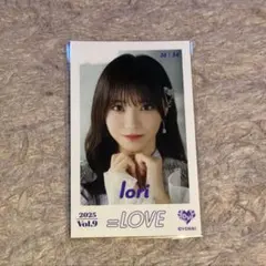 イコラブ＝LOVE ミニフォトカードvol.9 絶対アイドル辞めないで　野口衣織