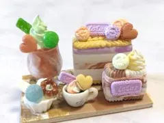 ミニチュアスィーツ　ロータスハートマカロンスィーツセット