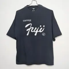 COFFEE Fuji 　フリークスストア　富士山 刺繍 Tシャツ ネイビー S