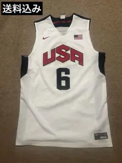 Nike USA バスケットボール ユニフォーム レブロン・ジェームズ Lサイズ