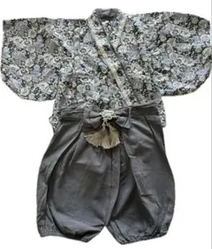 ベビー袴　袴ロンパース　セットアップ　 男の子　誕生日　こどもの日