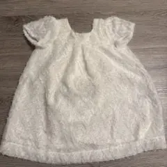 BeBe 新品 ホワイト ワンピース 95