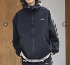 The unormwind ダブルジップドローコード　ナイロンジャケット