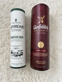 Laphroaig 10年 & Glenfiddich 12年 空瓶セット - メルカリ