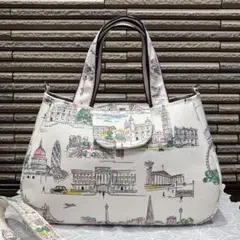 ハンドメイド＊蓋付きトートバック・キャスキッドソン