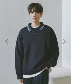 【完売品】RAGEBLUE ニットポロ