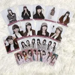 【6期生まとめ売り】オーバージャケット＋キャップ　ビジュアルカード　乃木坂46