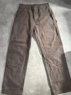 carhartt ダブルニーペインターパンツ DKB ペンキ フェード W33 - メルカリ