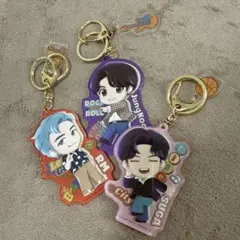 BTS TinyTAN アクリルキーホルダー 3個セットのサムネイル