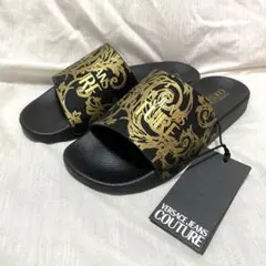 新品 本物正規品 Versace ヴェルサーチェ メンズ サンダル バロッコ 金のサムネイル