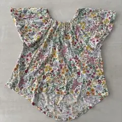 OLD NAVY 半袖トップス　花柄　チュニック風