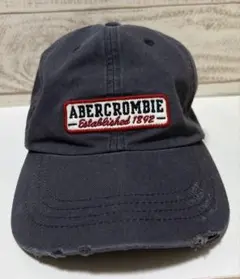 【Abercrombie & Fitch】ダメージ キャップ 帽子 サイズ調整可のサムネイル