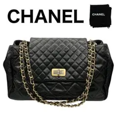 美品 CHANEL シャネル マトラッセ ヴィンテージカーフ ラム ショルダー