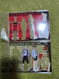 日本代表選手×ハイキュー‼︎×volleyboo アクリルスタンド