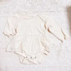 MONBEBE ロンパース アイボリー Mサイズ 韓国子供服　長袖　6〜12m