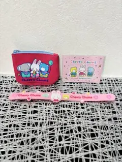 ＊サンリオ＊チアリーチャム＊コインケース＊ラバーバンド＊いちご新聞カード＊
