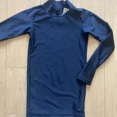 adidas アディダス techfit 長袖 インナー ネイビー140