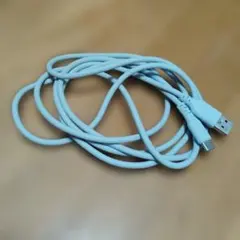 水色 USB-A to USB-C ケーブル