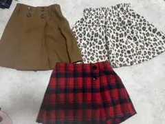 スカート 3点セット サイズ110cm