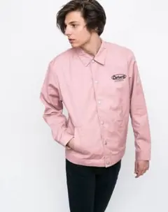 極美品CarharttWIP ORION JACKET ピンク コーチジャケットのサムネイル
