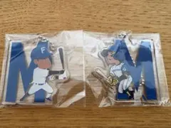 北海道日本ハムファイターズ アクリルキーホルダー　万波中正　水谷瞬