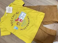 新品TOMICA トミカ＆トム セットアップ 90半袖 総柄 Tシャツ パンツ