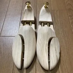 新品‼️高級天然木製 シューキーパー シューツリー 1ペアのサムネイル