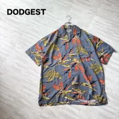 1 DODGEST ハワイアンシャツ アロハシャツ ボタニカル柄 Fのサムネイル