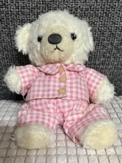 ぬいぐるみ　童心　クマのフカフカS クリーム　21㎝　テディベア