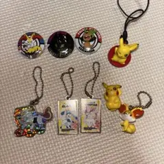 ポケモンキーホルダー缶バッジセット