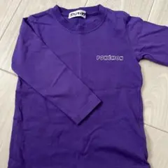 ポケモン 長袖カットソー 紫　110