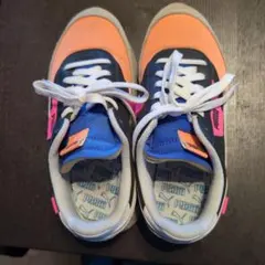 PUMA スニーカー オレンジ/ネイビー/ピンク