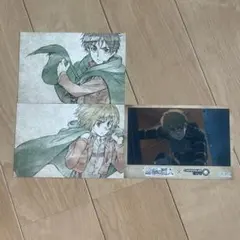 進撃の巨人 アニメイト 特典 ポストカード 3点セット