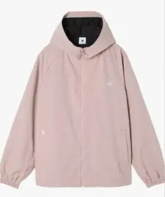 極美品★ルコック ウィンドブレーカー くすみピンク はっ水 裏起毛
