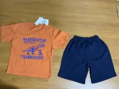 パジャマ　上下セット　恐竜　110