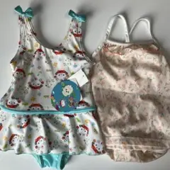 【新品】水着80サイズ　ぽぅぽ・いないいないばぁ　【中古】水着80サイズ