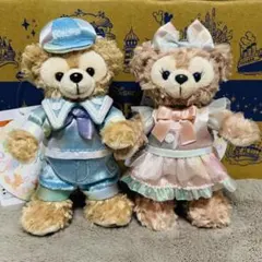 【ぬいばA】ダッフィー シェリーメイ ぬいぐるみバッジ