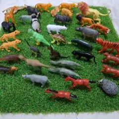 ミニチュア　動物　恐竜　まとめ売り