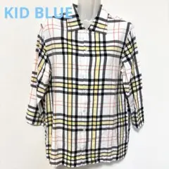 ✨美品 KID BLUE キッドブルー チェックシャツ ルームウェア