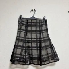 シアーチェックバックレースアップミニスカパン 訳あり 期間限定値下げ