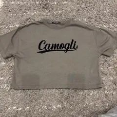 CandyBlue キッズ ロゴTシャツ グレー 150