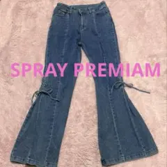 SPRAY PREMIAM✨レディース ブーツカット デニム Mサイズのサムネイル