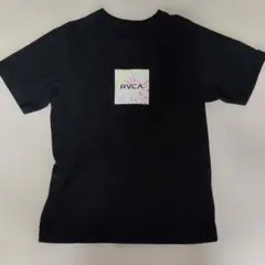 RVCA タイダイ柄 ボックスロゴ Tシャツ ブラック