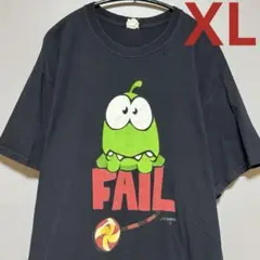 JERZEES ジャージーズ　オムノム　CUT THE ROPE Tシャツ　古着