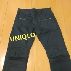 ユニクロ ジーンズ スキニー ブラック