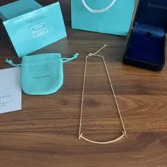 TIFFANY ティファニー Tスマイル ネックレス F1のサムネイル