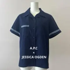 APC x JESSICA OGDEN オープンカラーシャツ デニムのサムネイル