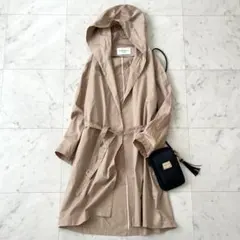 y*i様 トゥモローランド♪フーデットコート　コットン　日本製　ライトアウター