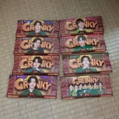 BTS LOTTE CRUNKY パッケージ 8種セット