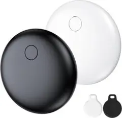 スマートトラッカー エアタグ (2個セット) 紛失防止タグ iOS端末のみ対応